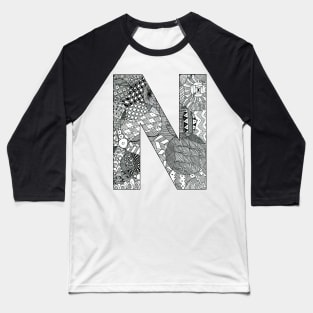 Zentangle N Baseball T-Shirt